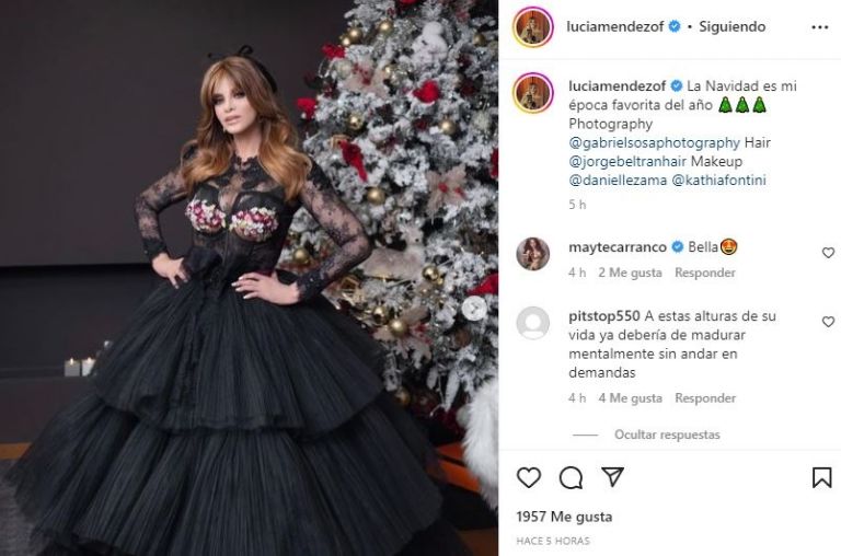 Publicación de Lucía Méndez