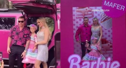 'Canelo' Álvarez se convierte en 'Ken' para celebrar a su hija Mafer en espectacular fiesta 'Barbie'