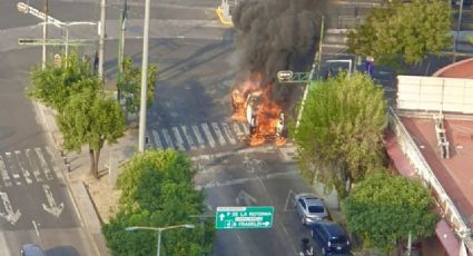 ¡Precaución! Registran dos autos incendiados en calles de la Ciudad de México