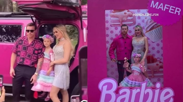 'Canelo' Álvarez se convierte en 'Ken' para celebrar a su hija Mafer en espectacular fiesta 'Barbie'