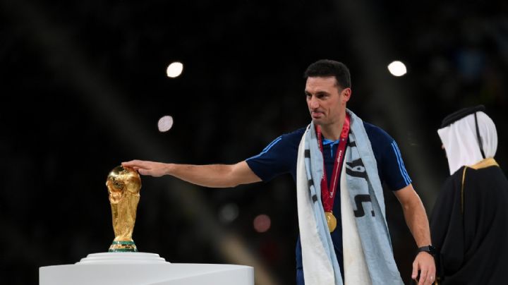 Lionel Scaloni tras ganar el Mundial: "No estaba en mis planes ser campeón del mundo"