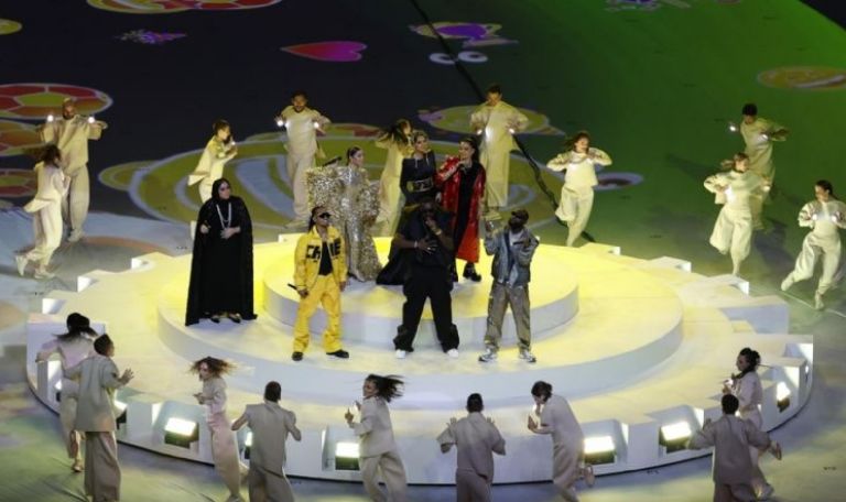 Artistas deleitaron en la clausura de Qatar 2022. Foto: Internet