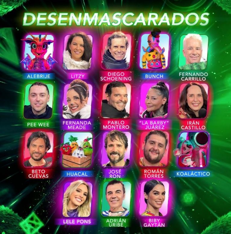 Famosos que fueron desenmascarados