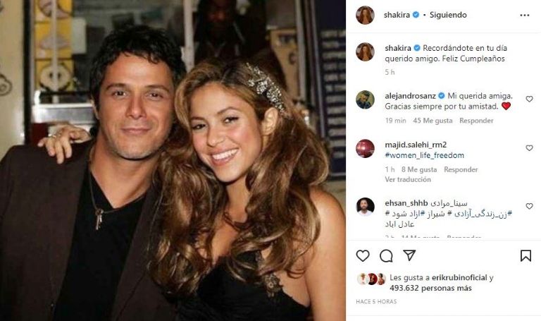 Publicación de Shakira