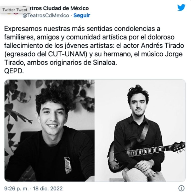 Jorge y Andrés Tirado 
