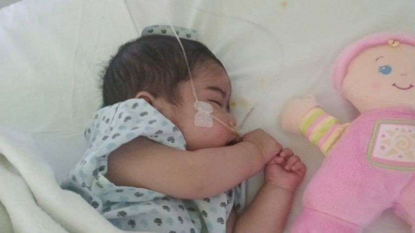 Pequeña Fátima sale de terapia intensiva tras operación en Ciudad Obregón