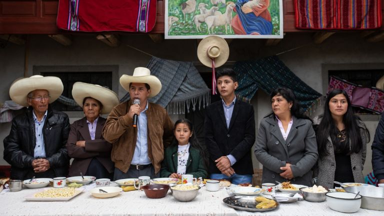 La familia de Pedro Castillo obtuvo asilo por el Gobierno de México. Foto: Internet