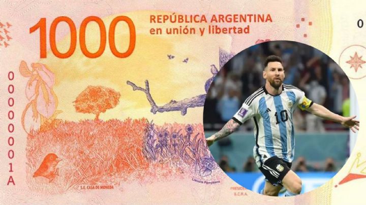 ¿Un billete con el rostro de Lionel Messi? La 'propuesta' del Banco de Argentina