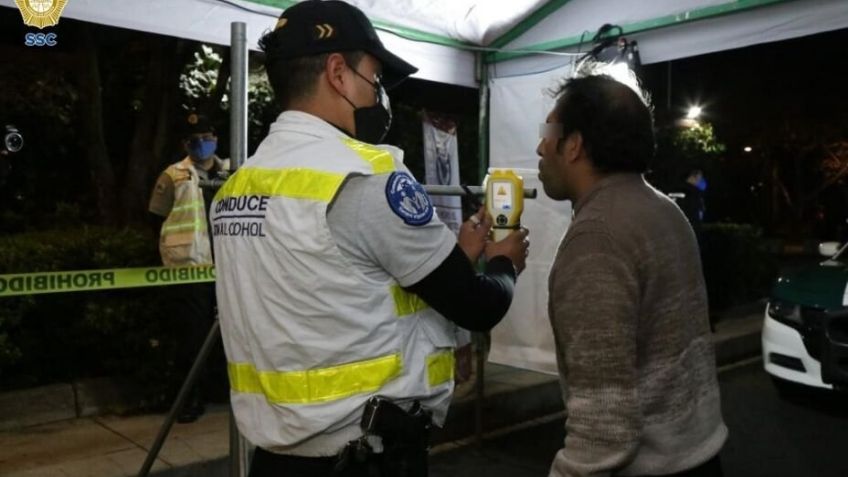 Más de mil conductores han terminado en "El Torito" en lo que va de diciembre