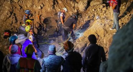 Tras derrumbe de mina de arena en Taxco, recuperan cuerpos de los 2 trabajadores atrapados