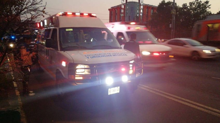 VIDEO: Carambola en Metro Chabacano deja al menos a cuatro heridos; atropellaron a dos