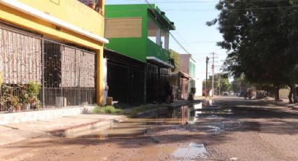 Ciudad Obregón: Residentes de la Miravalle denuncian fugas de agua