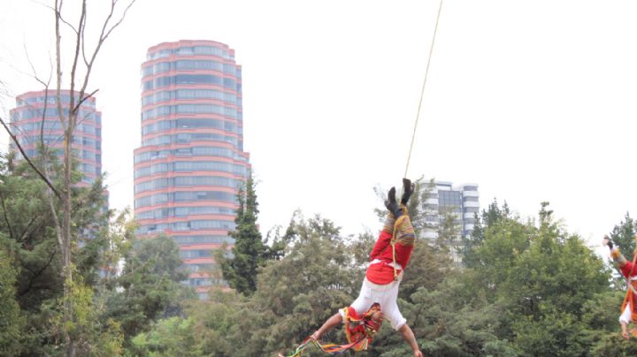 Voladores de Papantla: La historia de los 'Hombres Pájaro' en Chapultepec