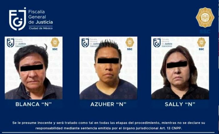 Detenidos por homicidio en la colonia Roma. Foto: Twitter