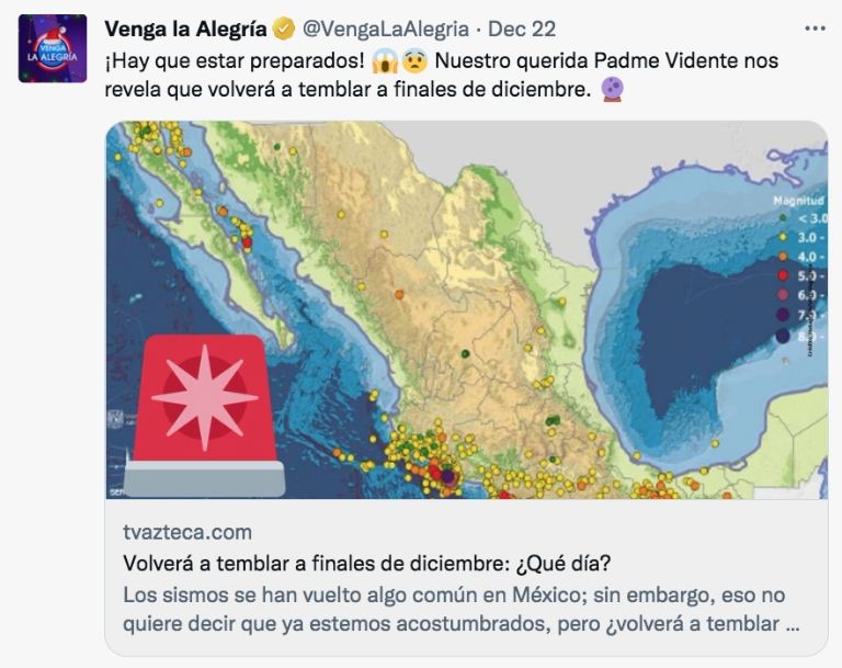 Twitter @vengalaalegria