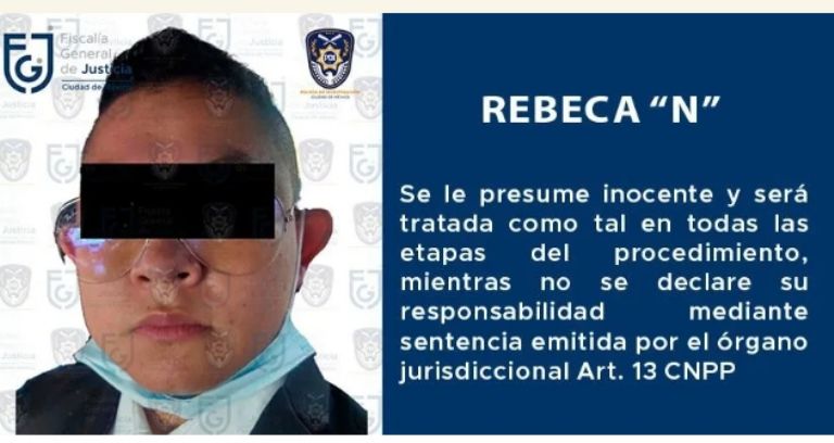 Procesan a Rebeca 'N', presunta participante en el asesinato de los hermanos Tirado. Foto: Twitter