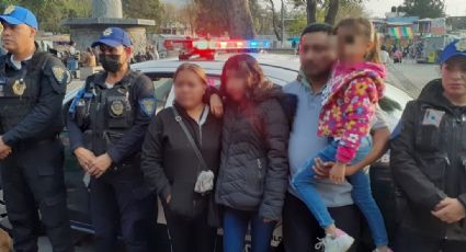 Tras ser acosada por dos hombres, menor rescatada por oficiales se reúne con su familia