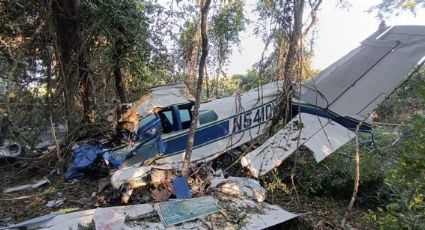 VIDEO: Tras desplome de avioneta en Puerto Vallarta, reportan a tripulantes "con vida" pero graves