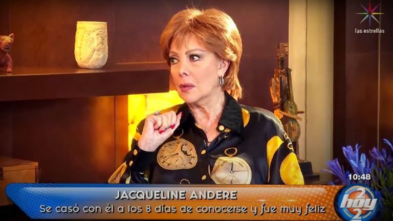 Jacqueline Andere en Hoy