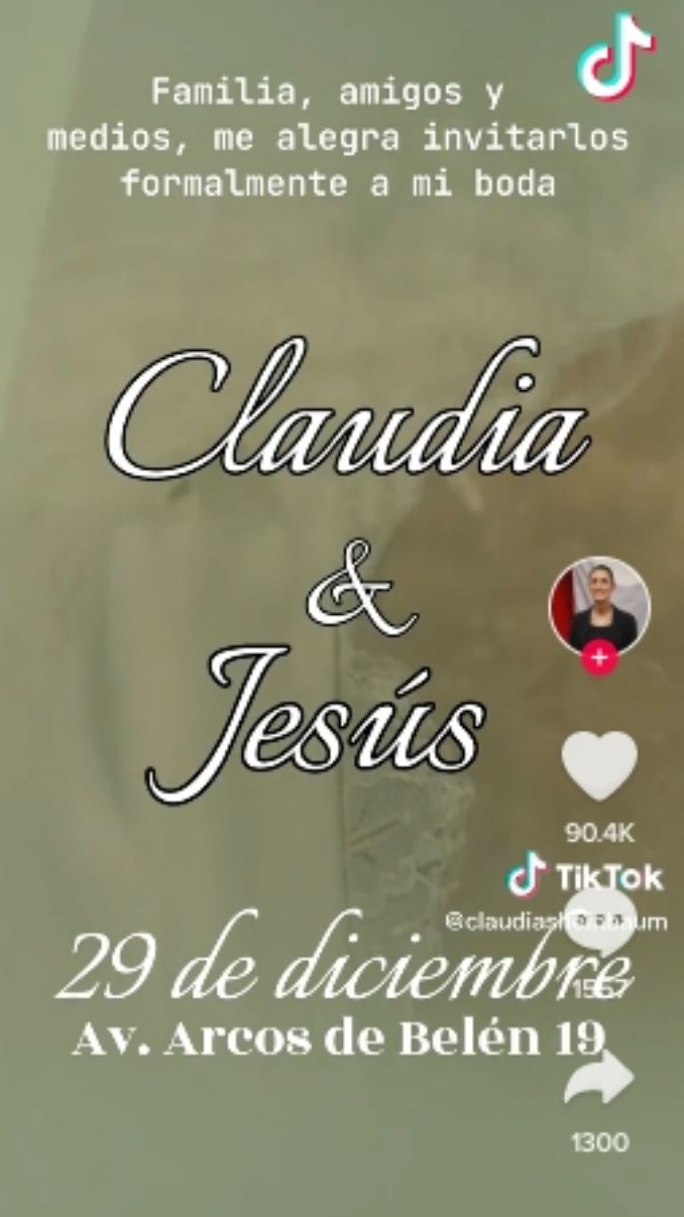 Invitación Claudia Sheinbaum 