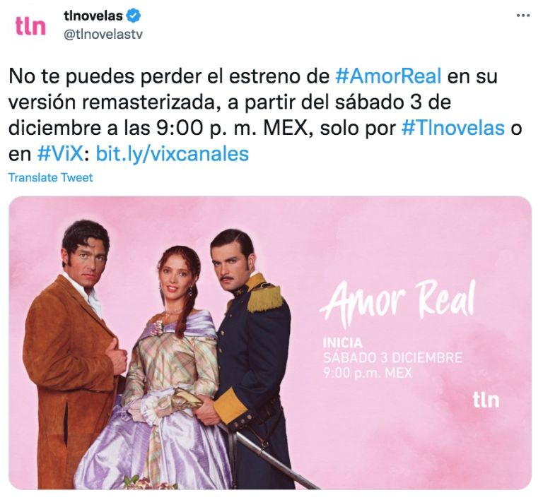 Twitter @tlnovelastv