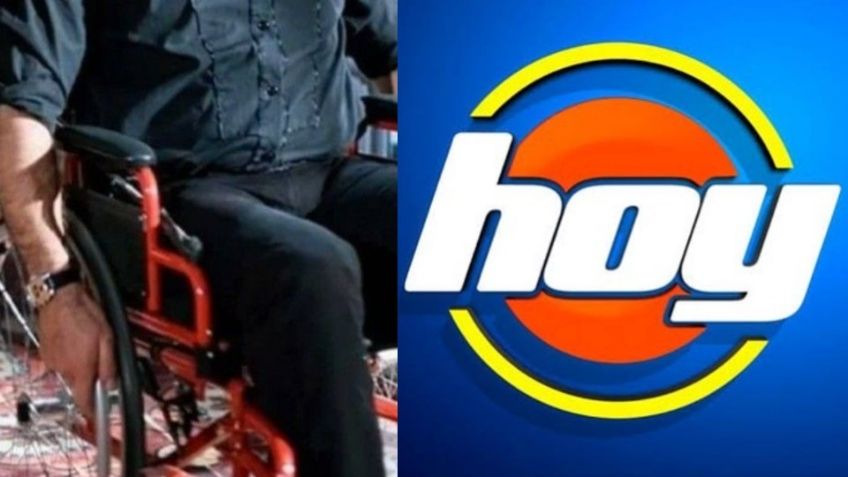 Ciego y en silla de ruedas: Tras duro divorcio y subir 20 kilos, galán de Televisa aparece en 'Hoy'