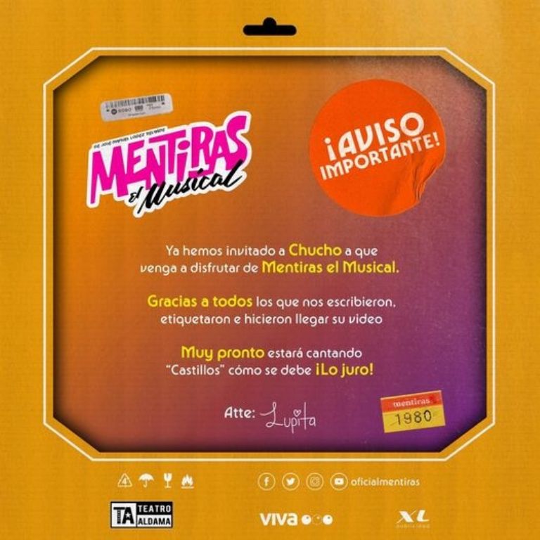 Post Mentiras, el musical 