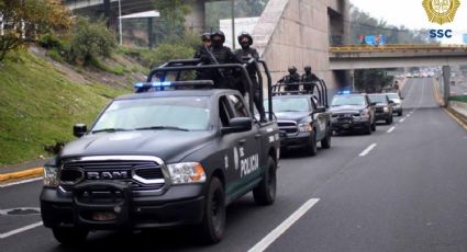 Implementan Mega Operativo de Fin de Año en la CDMX: Más de 13 mil policías desplegados