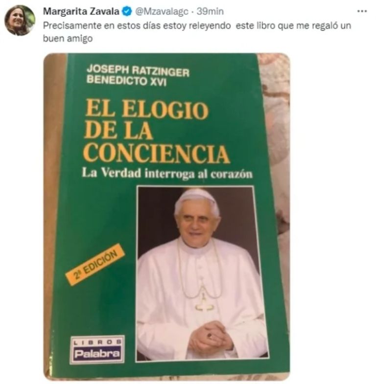 Tuit Margarita Zavala