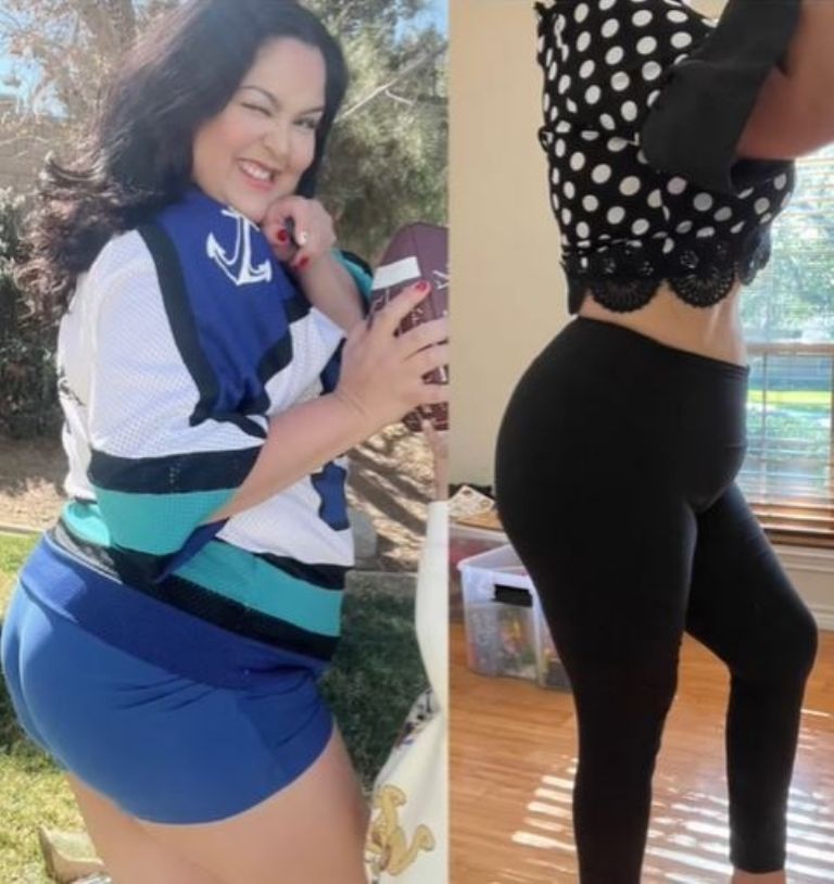 Wendolee presumió su baja de peso