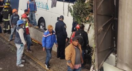 Emergencia en CDMX: Camión de pasajeros choca en Periférico Sur; Reportan 17 heridos