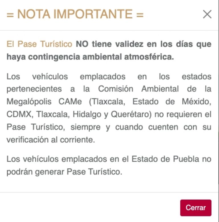 Pase turístico Puebla 