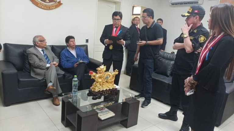 Detención Pedro Castillo 