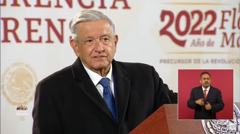 En la imagen, el presidente AMLO en su tradicional conferencia matutina. Foto: Gobierno de México