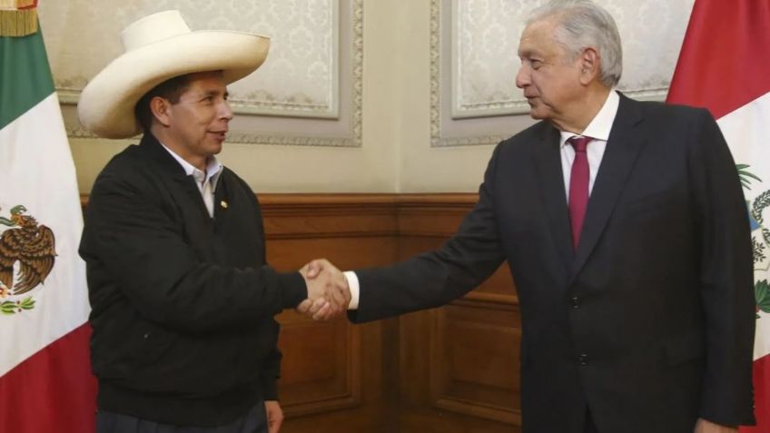 AMLO ordenó refugiar a Pedro Castillo: Expresidente de Perú llamó a Palacio Nacional antes de ser detenido