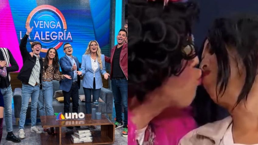 Se besó con actriz: Tras salir del clóset y veto de Televisa, conductora renuncia a 'VLA' por 'Hoy'