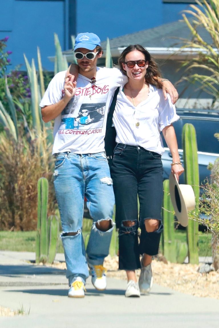 Olivia Wilde y Harry Styles son captados en una cita