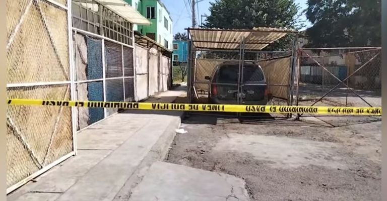 Acordonan el sitio del crimen