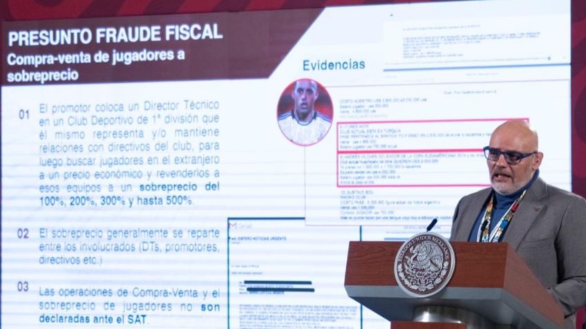 'Mañanera' de AMLO: Exhiben corrupción en el futbol, pero no hay investigación contra Liga MX o FMF