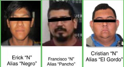 Caen tres presuntos miembros del Cártel del Golfo en Veracruz; aseguran armas y explosivos