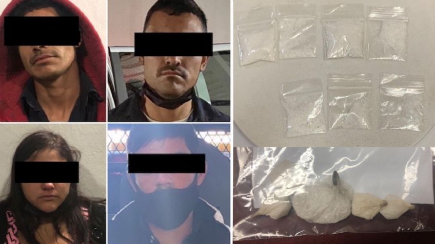 Capturan a cuatro presuntos 'tiradores' en calles de Hermosillo; les aseguran drogas