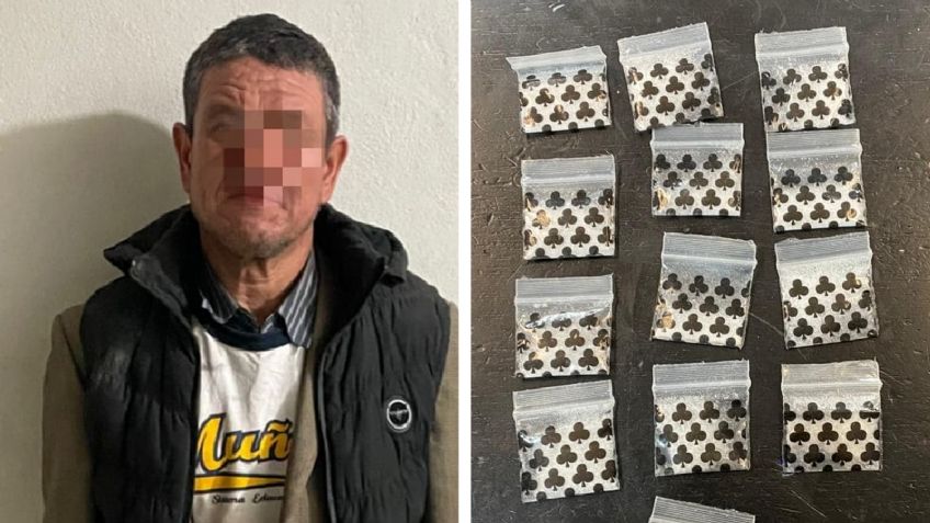 Sorprenden a presunto narcomenudista en Caborca; llevaba 16 envoltorios de metanfetamina