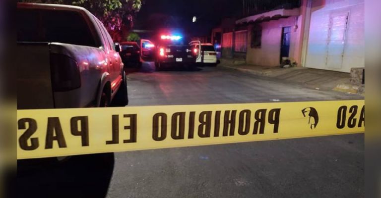 Acordonan el sitio del crimen