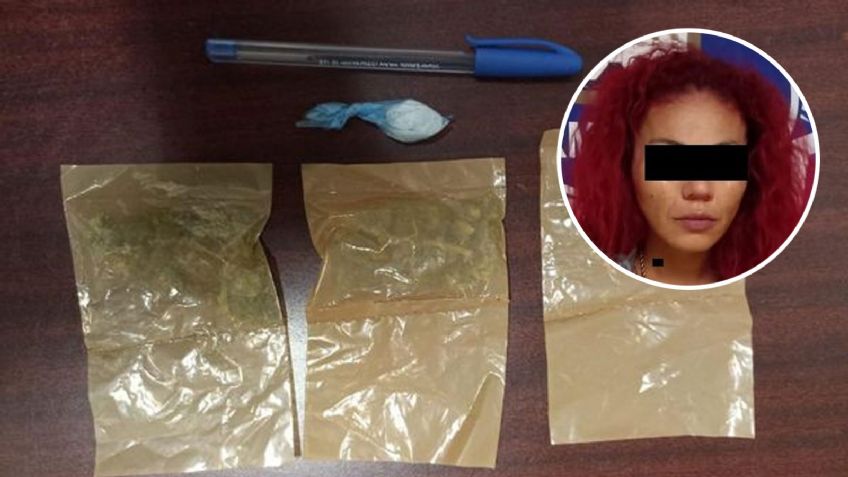 Hermosillo: Yanitcia 'N' es asegurada en posesión de drogas en la colonia Puerta del Rey