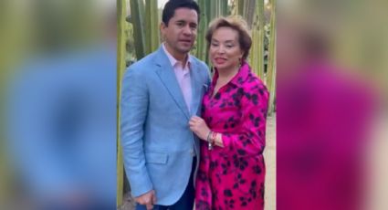 VIDEO: Elba Esther y su novio de 36 años de edad, se juran amor eterno en Oaxaca