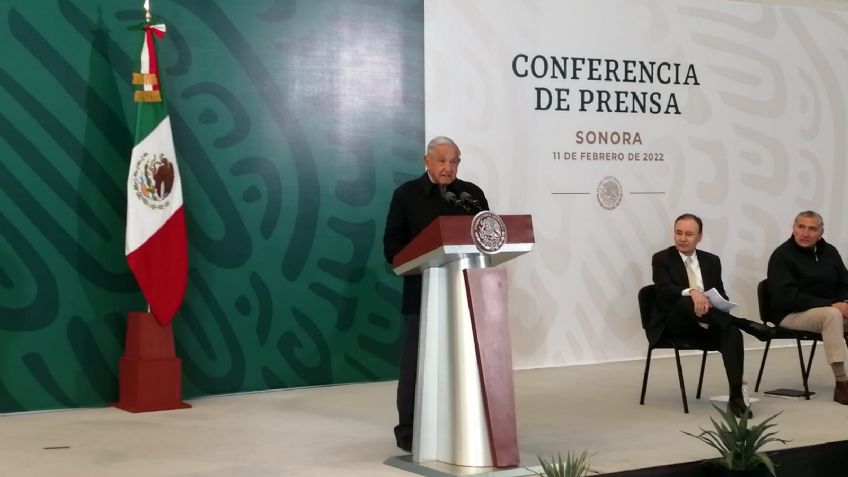 AMLO reitera apoyo a Durazo para combatir inseguridad en Sonora, séptimo lugar en homicidios