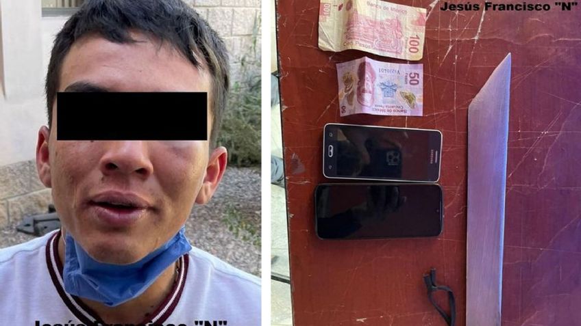 Hermosillo: Capturan a Jesús Francisco tras asaltar a una mujer amenazándola con un machete