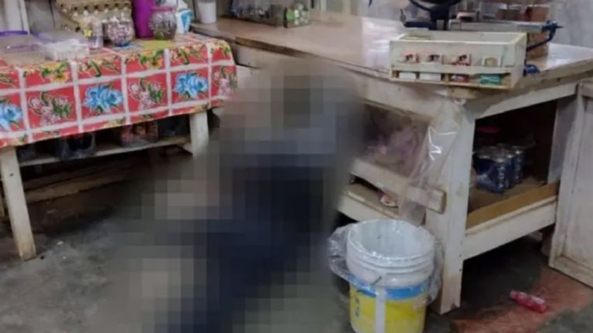 Don Efraín Rosalío es asesinado a sangre fría dentro de un abarrotes en Michoacán