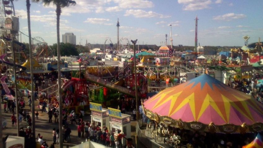 Niña de 7 años cae más de 10 metros desde juego mecánico en feria de Florida