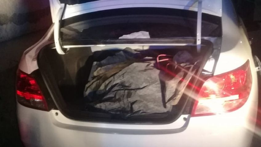 Rescatan en Hidalgo a chofer de app privado de su libertad; estaba dentro de cajuela